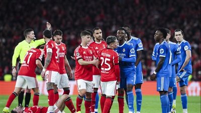 حكم قمة ريال مدريد وبنفيكا في إياب دوري أبطال أوروبا