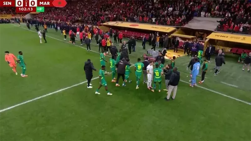 نهائي أمم إفريقيا بين المغرب والسنغال