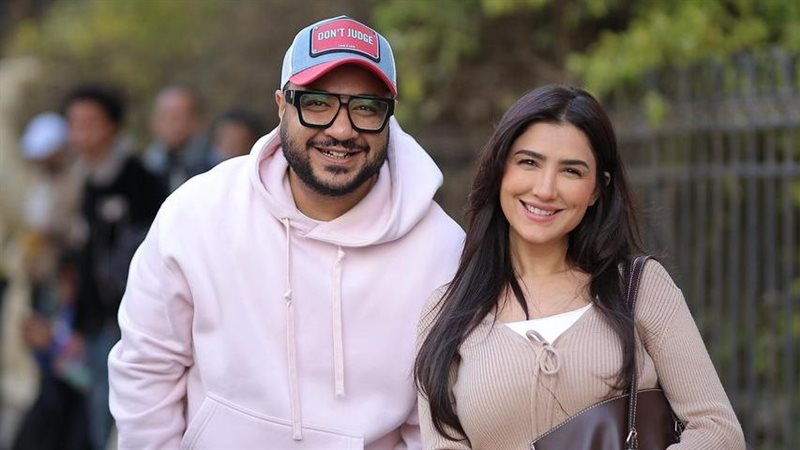 محمد سيد بشير ومي عمر