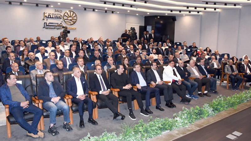 زيارة لوفد من أعضاء مجلس النواب لجهاز مستقبل مصر للتنمية