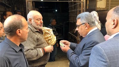 محافظ الدقهلية: لا تهاون مع أي تلاعب في وزن الرغيف