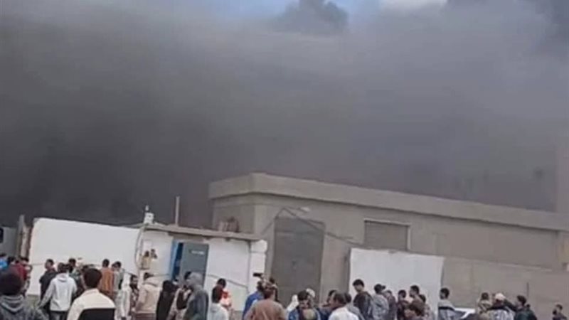 اثار الحريق 