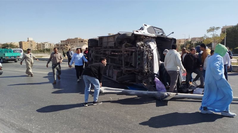 آثار الحادث