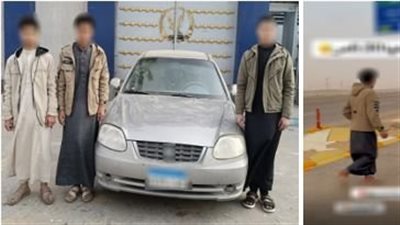 التحقيق مع شابين لاتهامهما بإزالة علامة مرورية وتصوير الواقعة بمطروح