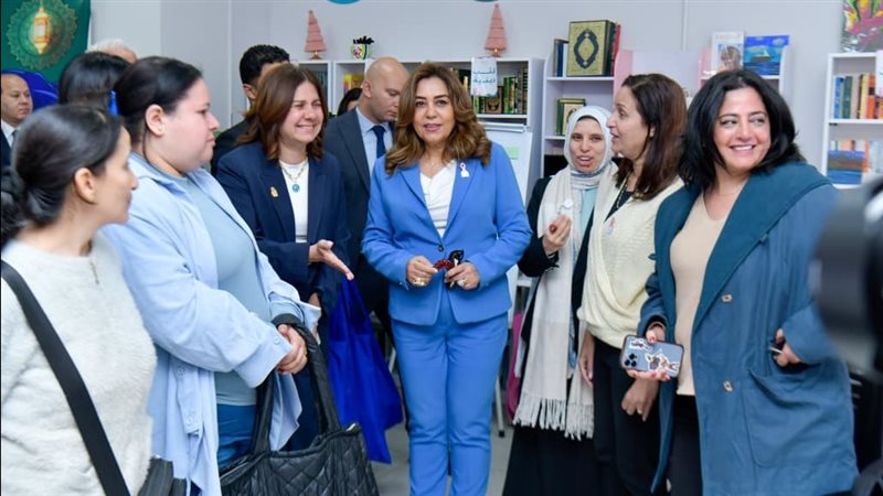  وزيرة التنمية المحلية