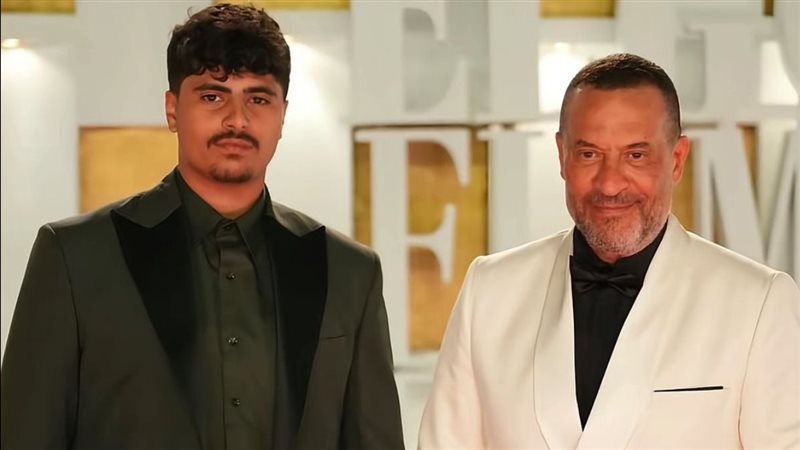 ماجد المصري وابنه آدم
