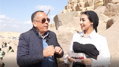 مصطفى وزيري يكشف في حواره لـ«الجمهور» حقيقة تغلف الهرم الثالث