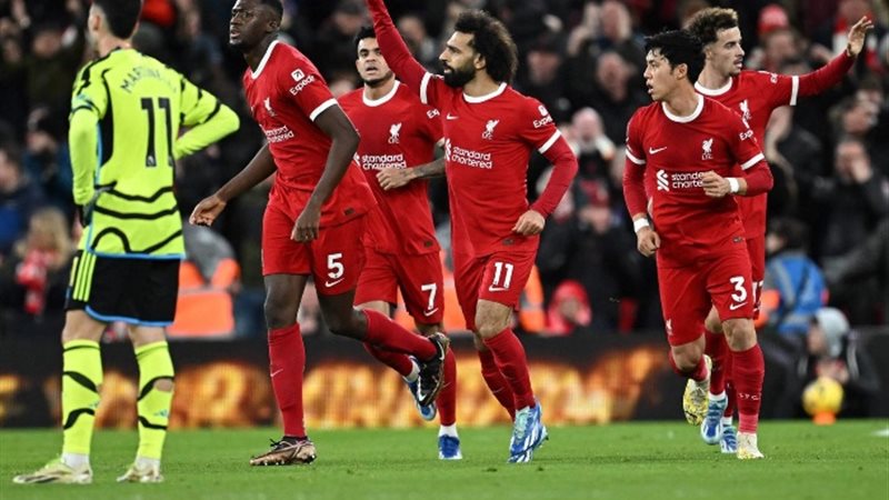 محمد صلاح مع فريق ليفربول