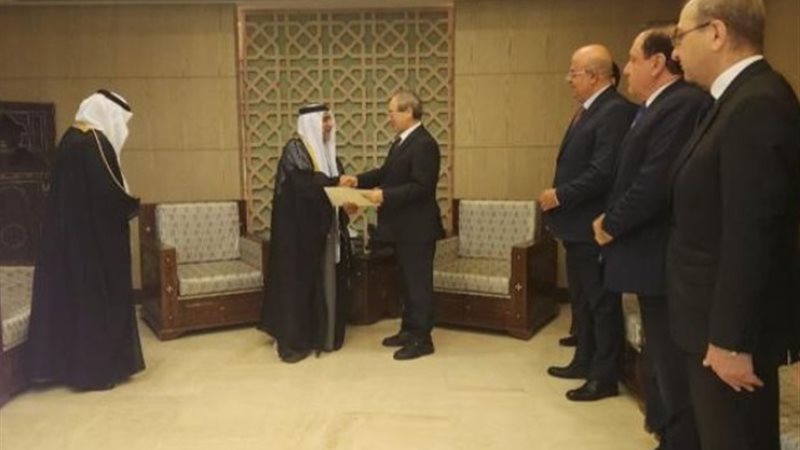 أول سفير للإمارات فى سوريا