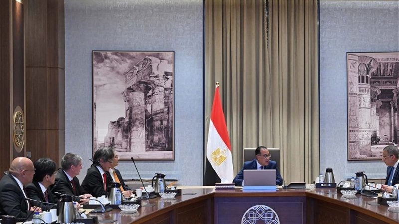 لقاء رئيس الوزراء مع وفد الشركة اليابانية