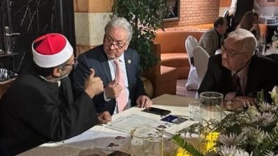 زواج المخرج عمر عبدالعزيز بحضور ابن شقيقة النجم الكبير