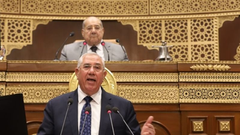 وزير الزراعة في مجلس الشيوخ