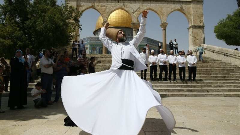 احتفال أهل القدس بالإسراء والمعراج