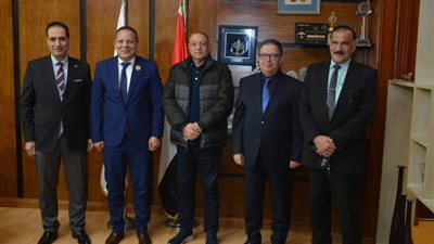 جامعة دمياط تبحث مع جامعة الدلتا للعلوم والتكنولوجيا التعاون المشترك