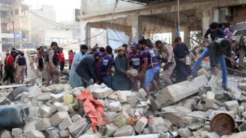 تفجير مكتب مرشح في باكستان
