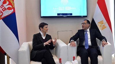 رئيس الوزراء لنظيرته الصربية: نتطلع للتعاون في مجال استيراد القمح
