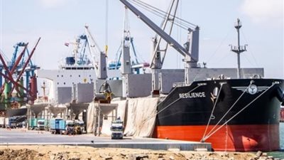 ميناء دمياط يستقبل 76 ألف و773 طن بضائع خلال الـ24 ساعة الماضية