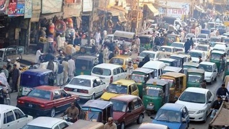 صورة أرشيفية- تكدسات مرورية