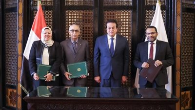 الصحة توقع بروتوكول تعاون مع معامل خاصه لإجراء تحاليل الأورام بالمجان