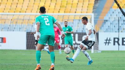 شاهد المصري يسجل هدف تقليص الفارق في شباك الجونة بدوري نايل