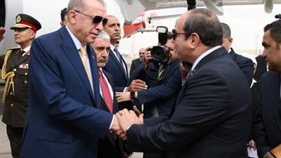 الرئيس أردوغان: سعيد بزيارة مصر وننتظر الرئيس السيسي فى أنقرة