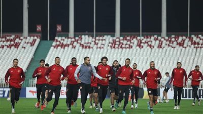 الأهلي يختتم استعداداته لمواجهة شباب بلوزداد غدا في دوري أبطال إفريقيا
