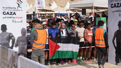 لقطات من ماراثون run for Gaza لدعم أشقائنا في فلسطين