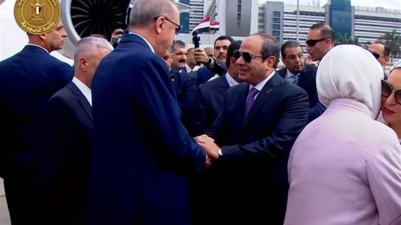 الرئيس السيسى والرئيس أردوغان