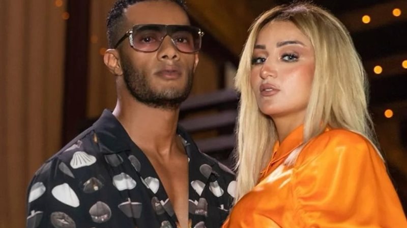 محمد رمضان وزوجته