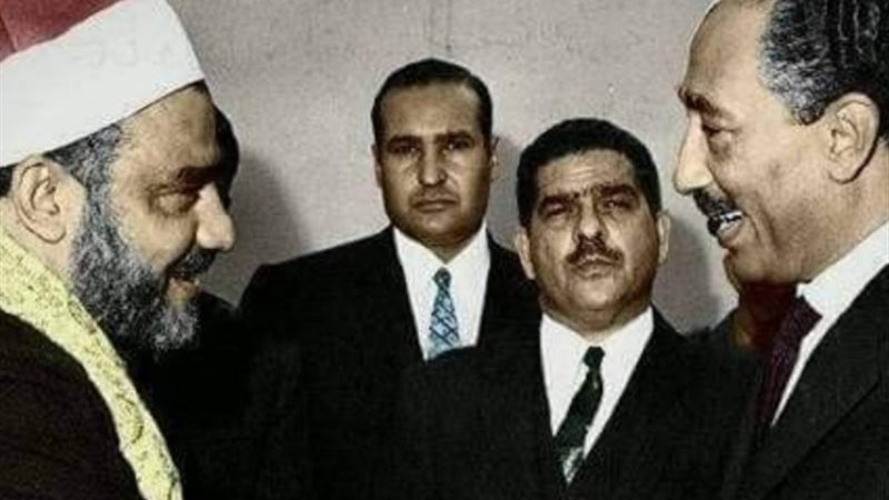 الشيخ النقشبندي والرئيس الراحل انور السادات