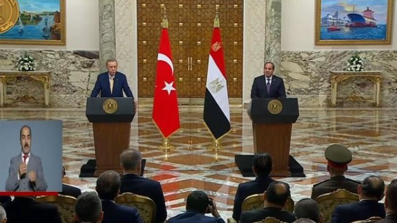 الرئيس السيسي والرئيس أردوغان