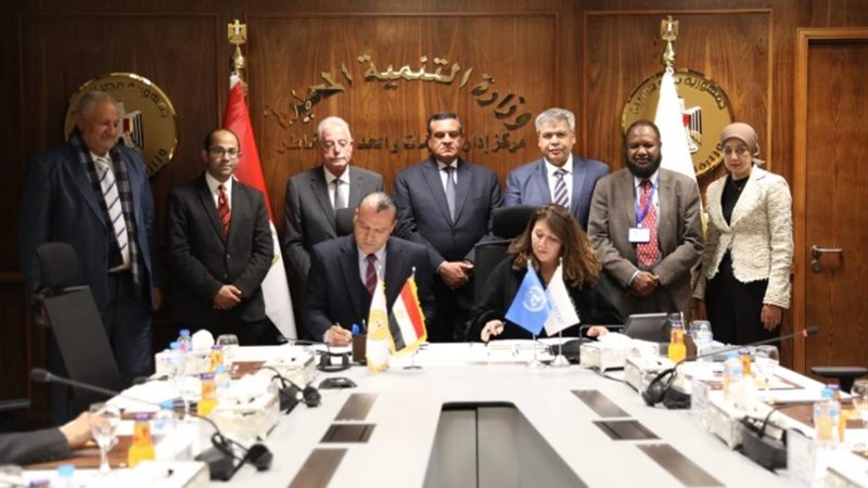 توقيع اتفاقية تنفيذ مشروع تعزيز الاستثمار وجودة الحياة بمدي