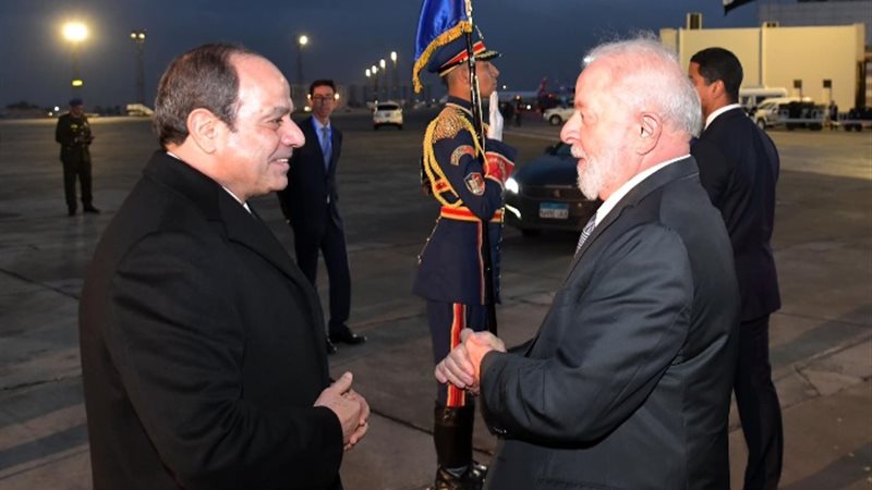 الرئيس السيسي ونظيره البرازيلي
