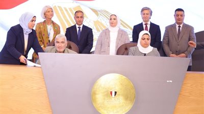 وزيرة التضامن تشهد توقيع 9 اتفاقيات تعاون مع مؤسسات المجتمع المدني