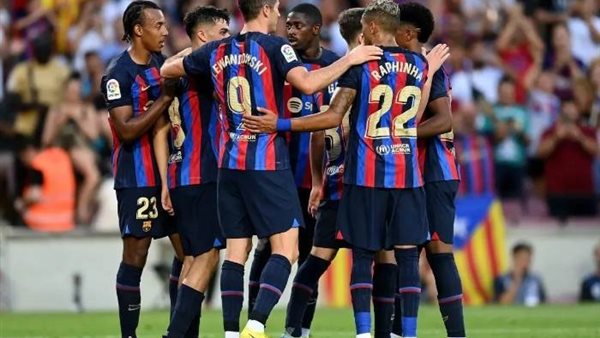 لاعبو برشلونة