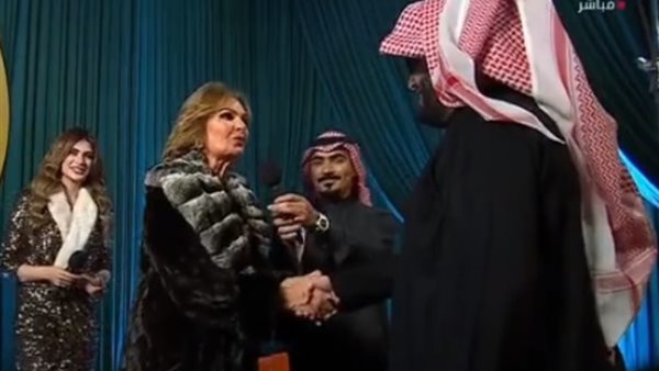 يسرا من حفل الليالي