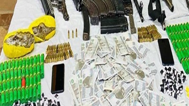 صورة المضبوطات