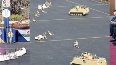 وزير الدفاع يشهد حفل انتهاء فترة الإعداد العسكري لطلبة الأكاديمية العسكرية