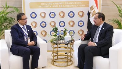 وزير البترول يناقش الخطط التوسعية لـ«يونايتد إنرجي» في الصحراء الغربية