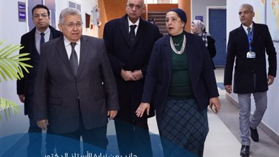 رئيس جامعة بدر يتفقد كلية العلوم الصحية لمتابعة سير الدراسة