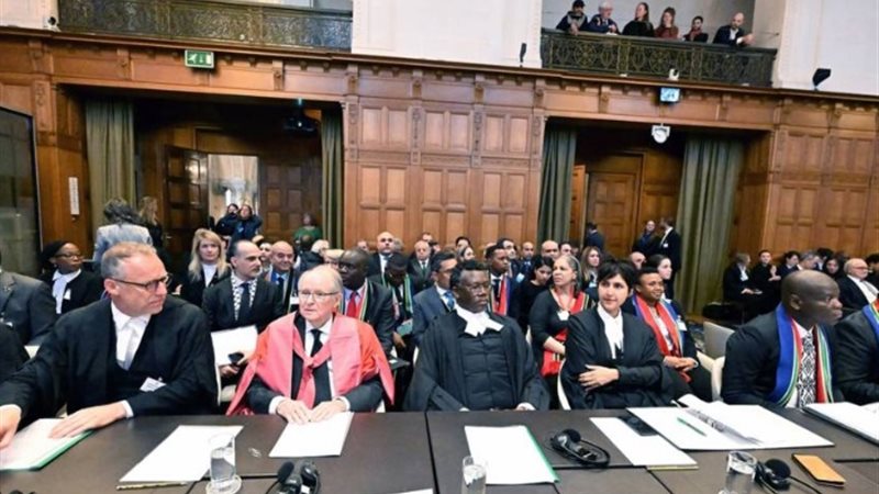 محاكمة إسرائيل داخل محكمة العدل العدل الدولية