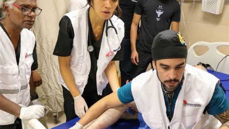 قوافل أطباء بلا حدود
