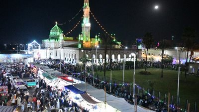 القناوية يشهدون الاحتفال بليلة النصف من شعبان وختام مولد القنائي