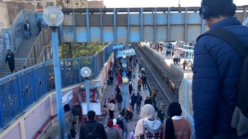 صورة من مترو حدائق حلوان