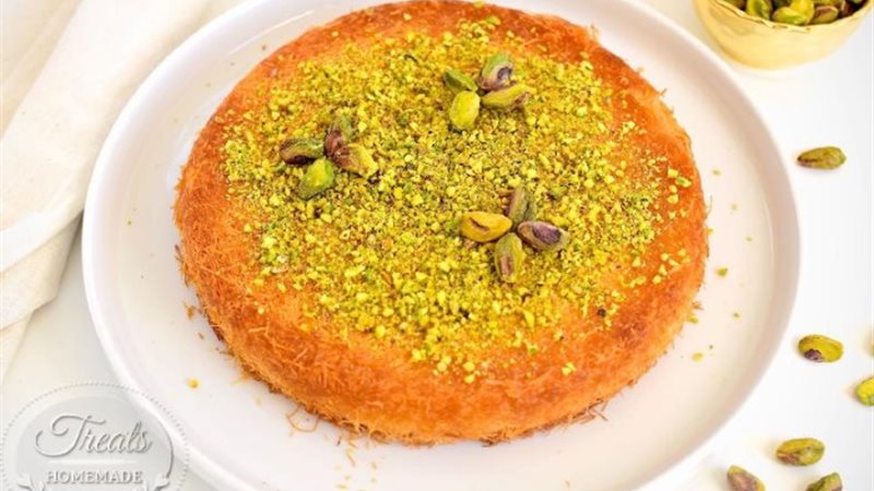 طريقة عمل الكنافة