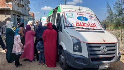«صحة دمياط» تطلق قافلة طبية مجانية بعزبة العرب مركز فارسكور