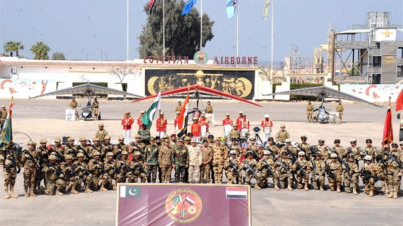 التدريب المشترك المصرى الباكستانى