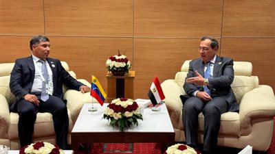 وزير البترول يبحث مع نظيره الروسي سبل التعاون المشترك في مجال الطاقة
