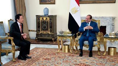 الرئيس السيسي يستعرض الأوضاع في غزة وجهود إدخال المساعدات مع المدير العام للفاو