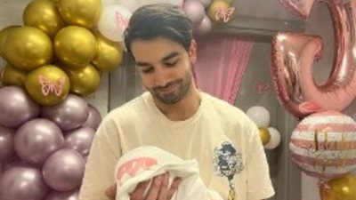 بعد فقدان نجله، حازم إيهاب يرزق بمولودة